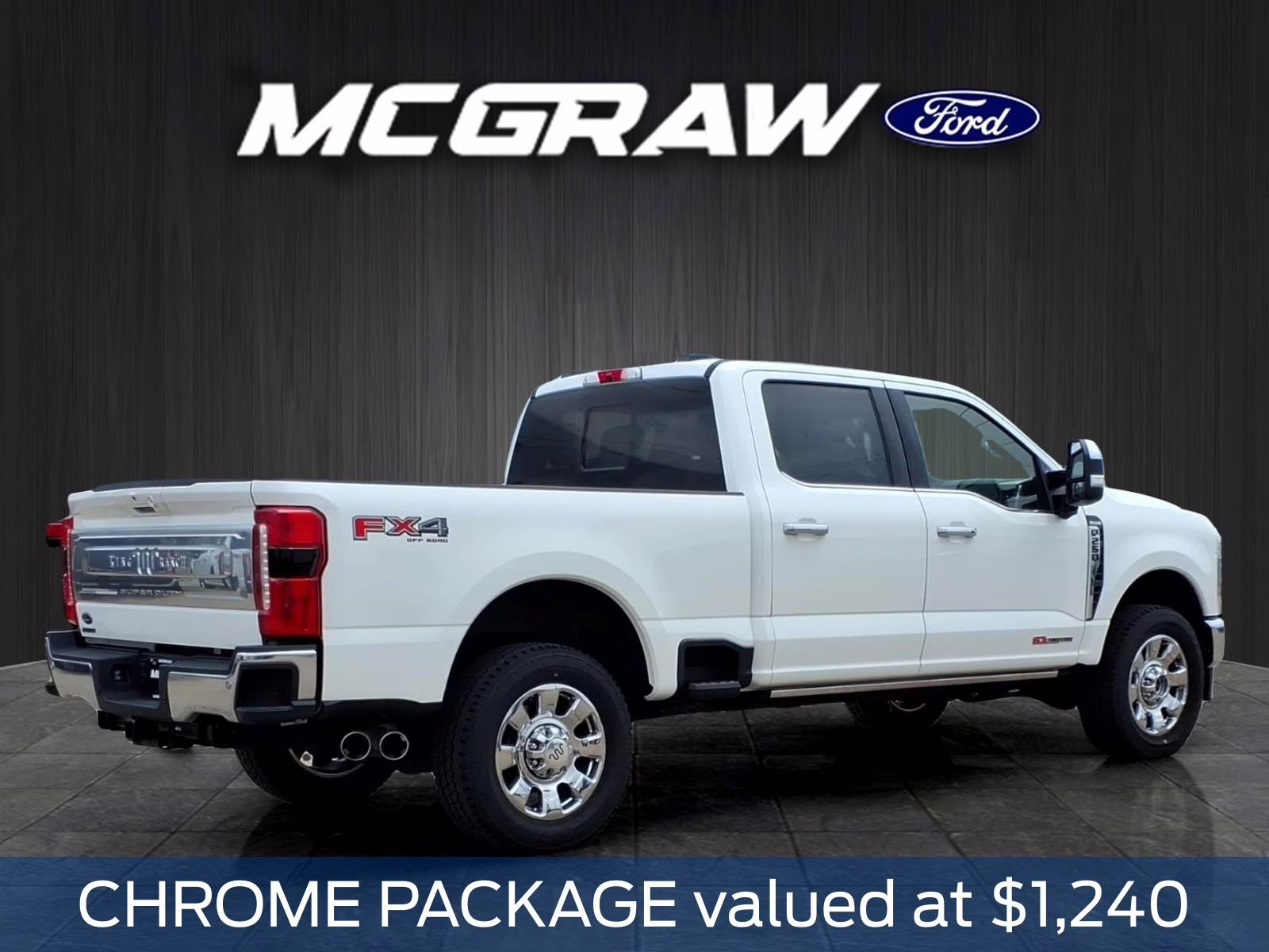 2025 White Metallic Ford Super Duty F-250 SRW King Ranch 4X4 Truck