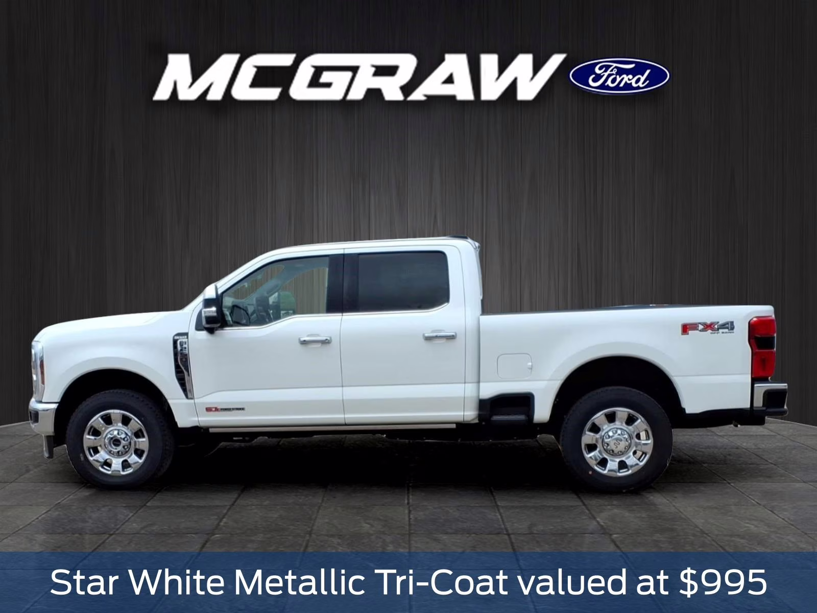 2025 White Metallic Ford Super Duty F-250 SRW King Ranch 4X4 Truck