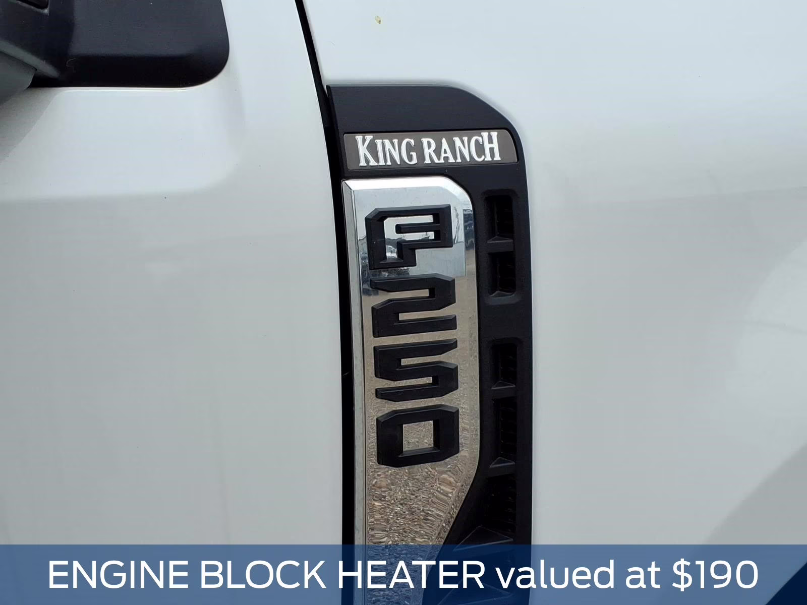 2025 White Metallic Ford Super Duty F-250 SRW King Ranch 4X4 Truck