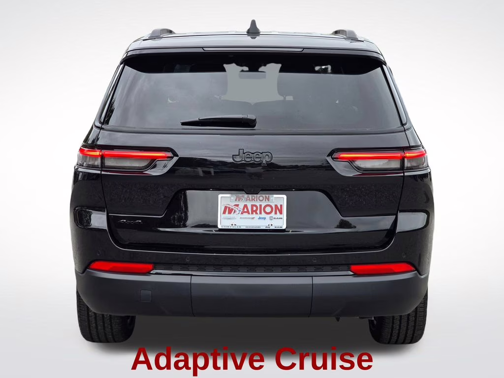 2025 Diamond Black Crystal Pearlcoat Jeep Grand Cherokee L Altitude X 4X4 SUV