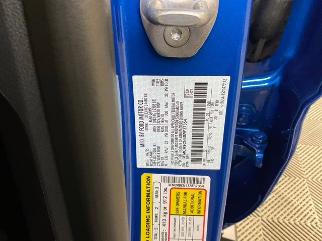 2025 Blue Metallic Ford Bronco Sport Outer Banks 4X4 SUV