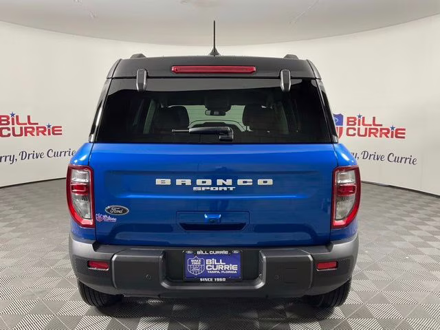 2025 Blue Metallic Ford Bronco Sport Outer Banks 4X4 SUV