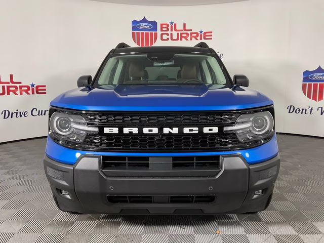 2025 Blue Metallic Ford Bronco Sport Outer Banks 4X4 SUV