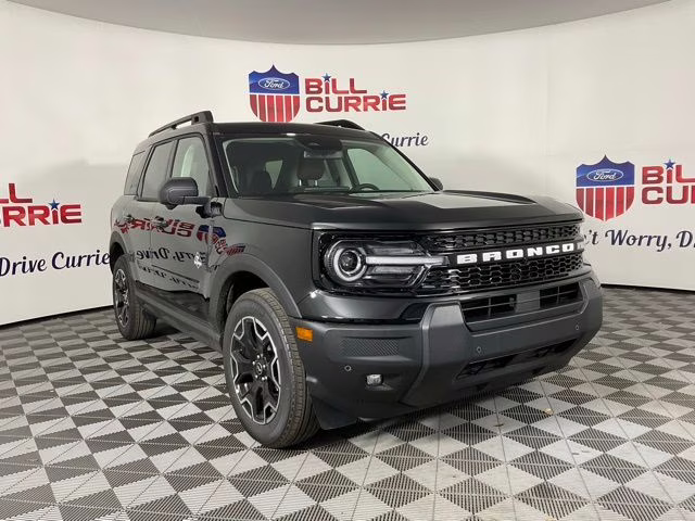 2025 Shadow Black Ford Bronco Sport Outer Banks 4X4 SUV