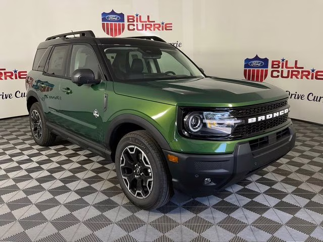 2025 Green Metallic Ford Bronco Sport Outer Banks 4X4 SUV