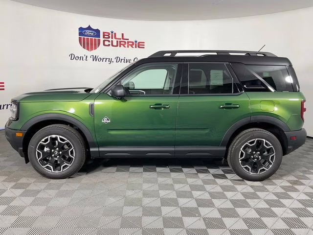 2025 Green Metallic Ford Bronco Sport Outer Banks 4X4 SUV
