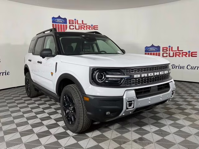 2025 Oxford White Ford Bronco Sport Badlands 4X4 SUV