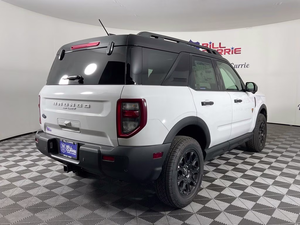 2025 Oxford White Ford Bronco Sport Badlands 4X4 SUV