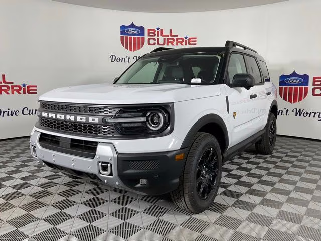 2025 Oxford White Ford Bronco Sport Badlands 4X4 SUV