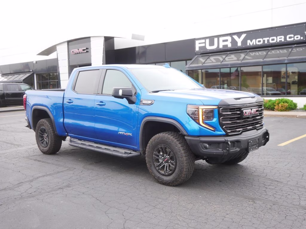 2024 Dynamic Blue Metallic GMC Sierra 1500 AT4X 4X4 Truck