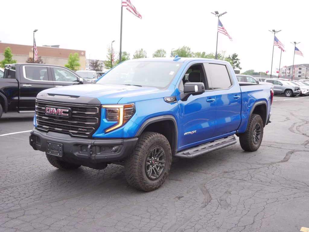 2024 Dynamic Blue Metallic GMC Sierra 1500 AT4X 4X4 Truck