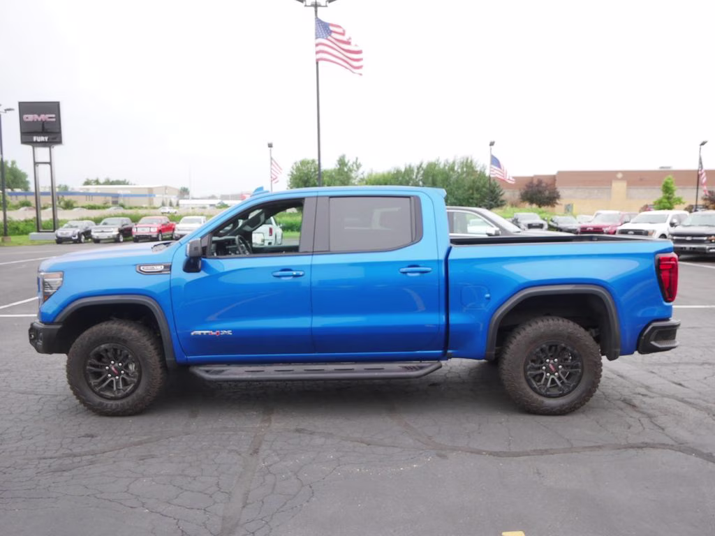 2024 Dynamic Blue Metallic GMC Sierra 1500 AT4X 4X4 Truck