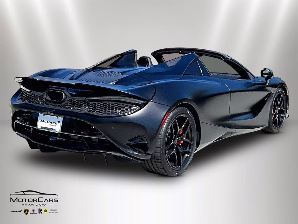 2026 Onyx Black McLaren 750S Carbon Black RWD Convertible