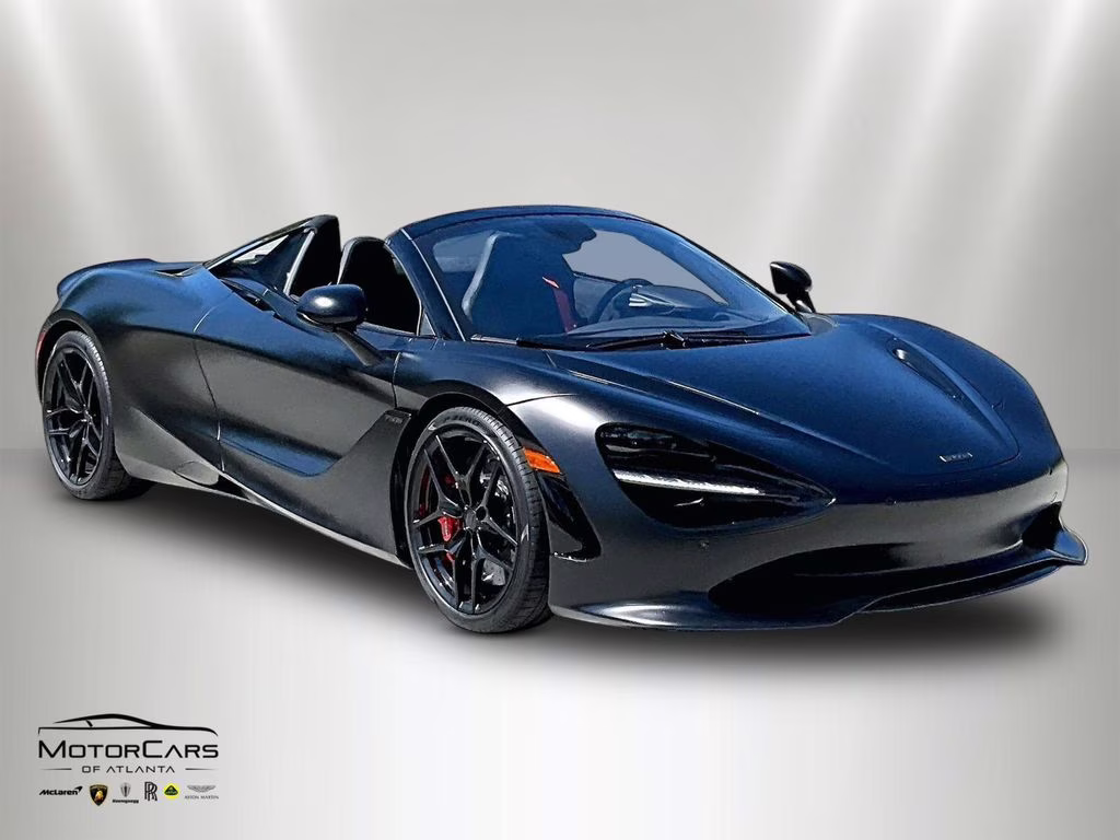2026 Onyx Black McLaren 750S Carbon Black RWD Convertible