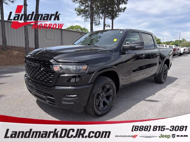 2026 Diamond Black Crystal Pearlcoat Ram 1500 Big Horn 4X4 Truck