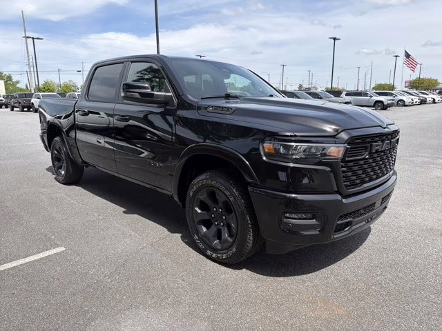2026 Diamond Black Crystal Pearlcoat Ram 1500 Big Horn 4X4 Truck