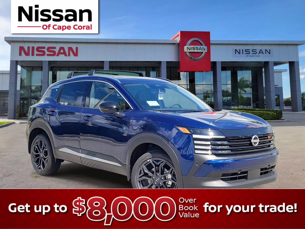 2026 Deep Blue Pearl Nissan Kicks SR FWD SUV