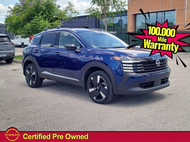 2026 Deep Blue Pearl Nissan Kicks SR FWD SUV