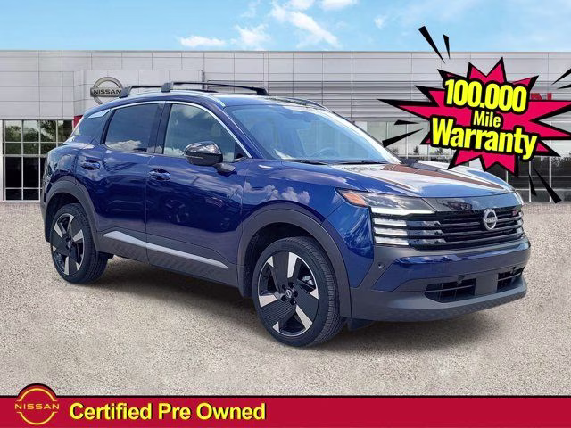 2026 Deep Blue Pearl Nissan Kicks SR FWD SUV