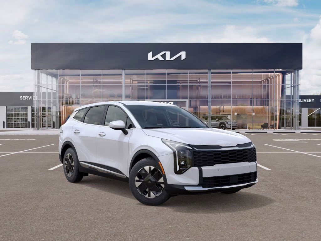 2026 Snow White Pearl Kia Sportage Hybrid LX FWD SUV