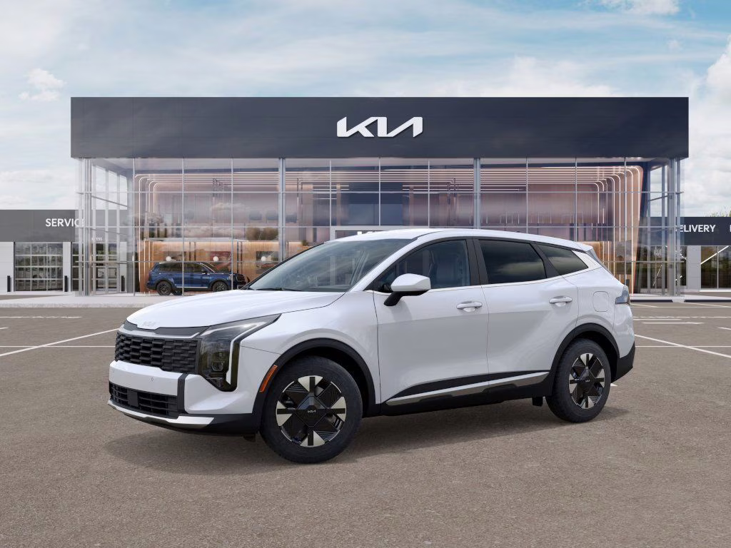 2026 Snow White Pearl Kia Sportage Hybrid LX FWD SUV