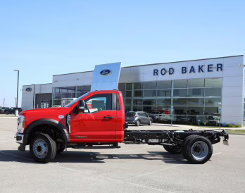 2026 RACE RED Ford Super Duty F-450 DRW RWD Chassis