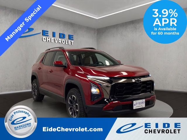 2026 Radiant Red Tintcoat Chevrolet Equinox ACTIV AWD SUV