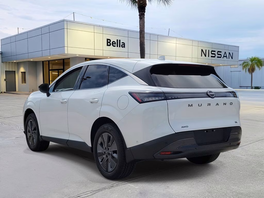 2025 Everest White Pearl Tricoat Nissan Murano SL AWD SUV