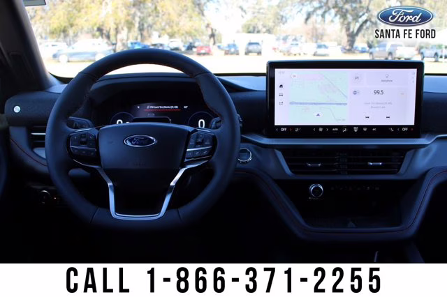 2025 Gray Ford Explorer ST-Line RWD SUV