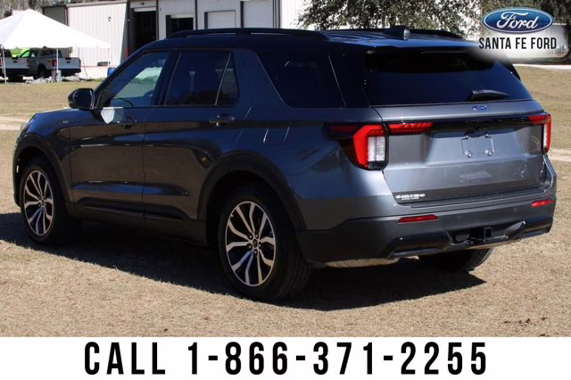 2025 Gray Ford Explorer ST-Line RWD SUV
