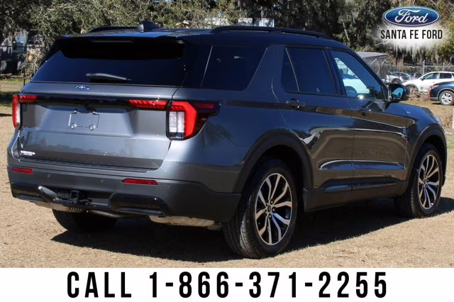 2025 Gray Ford Explorer ST-Line RWD SUV