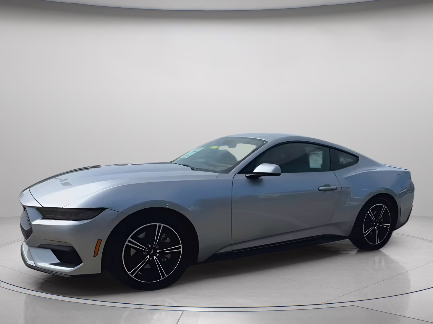 2025 Iconic Silver Metallic Ford Mustang EcoBoost Premium RWD Coupe