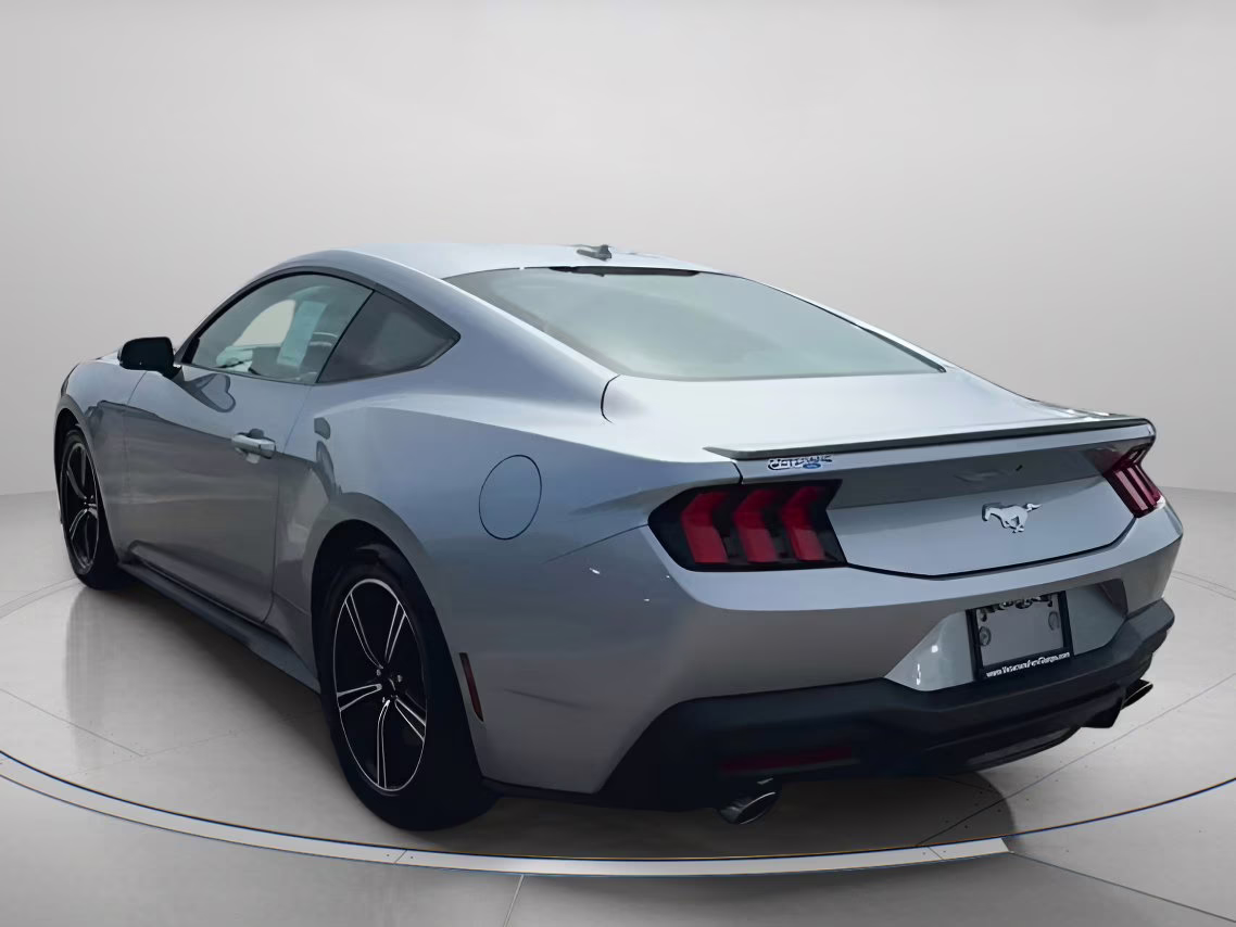 2025 Iconic Silver Metallic Ford Mustang EcoBoost Premium RWD Coupe