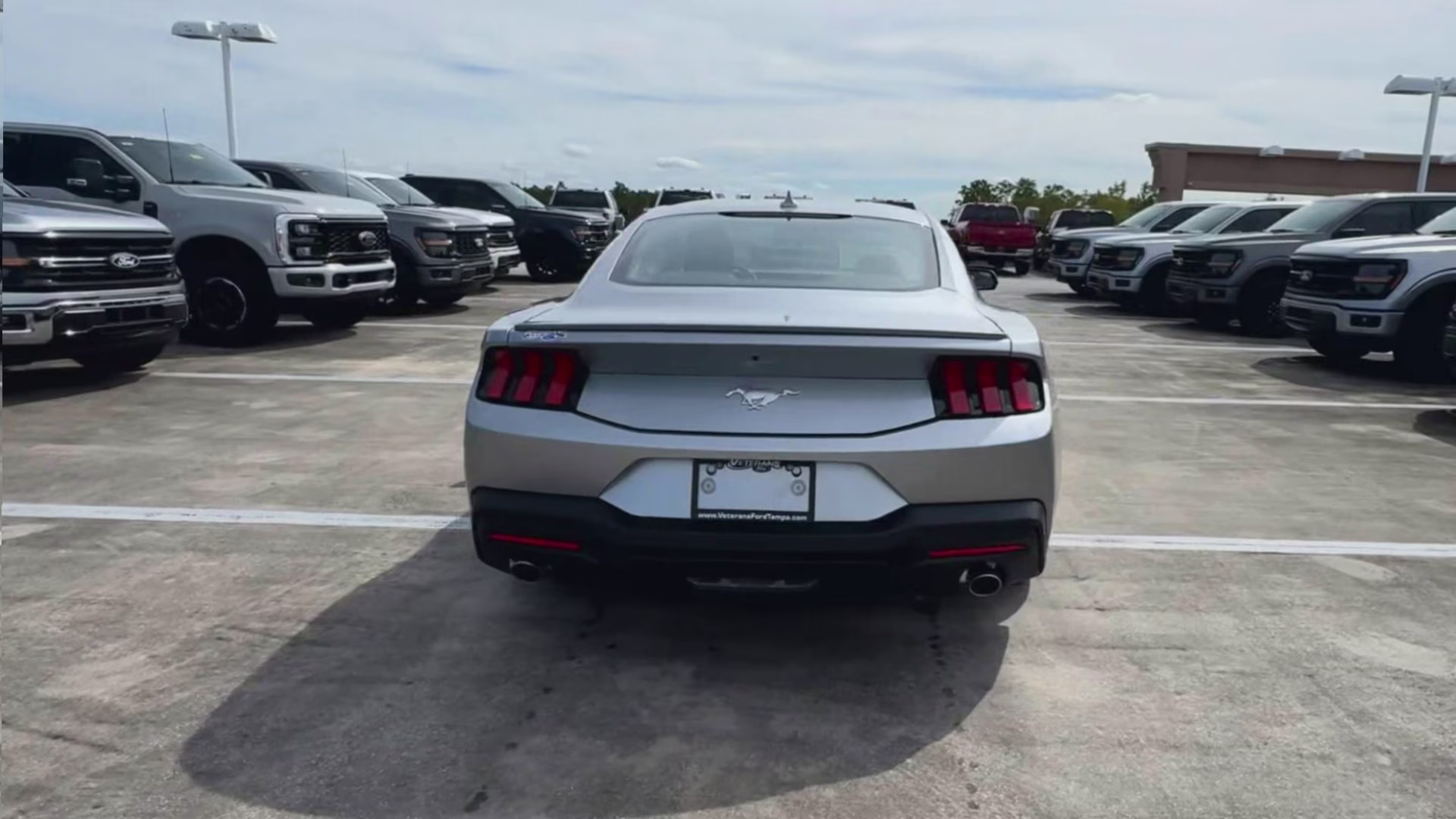 2025 Iconic Silver Metallic Ford Mustang EcoBoost Premium RWD Coupe