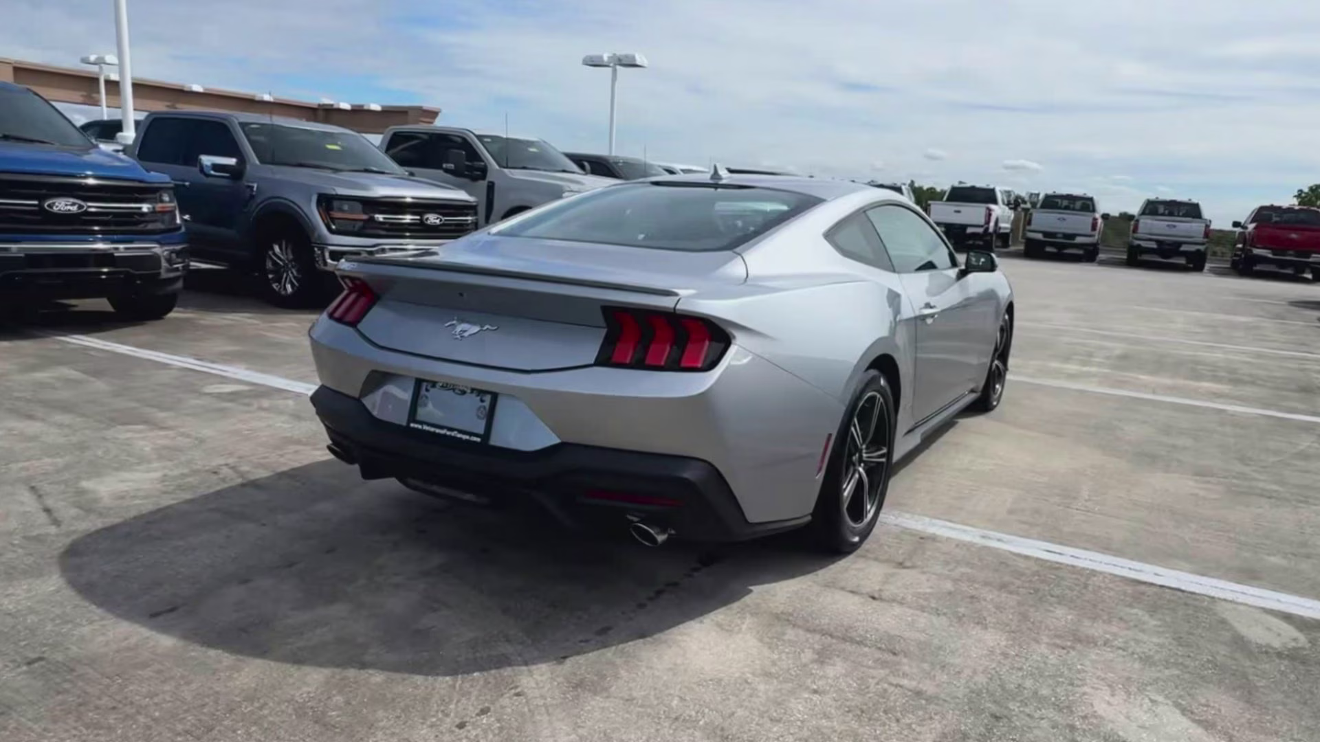 2025 Iconic Silver Metallic Ford Mustang EcoBoost Premium RWD Coupe