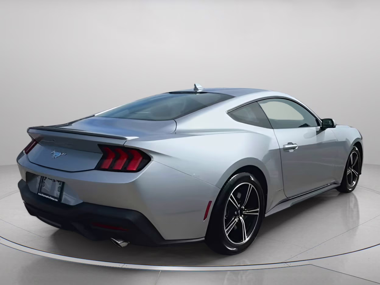 2025 Iconic Silver Metallic Ford Mustang EcoBoost Premium RWD Coupe