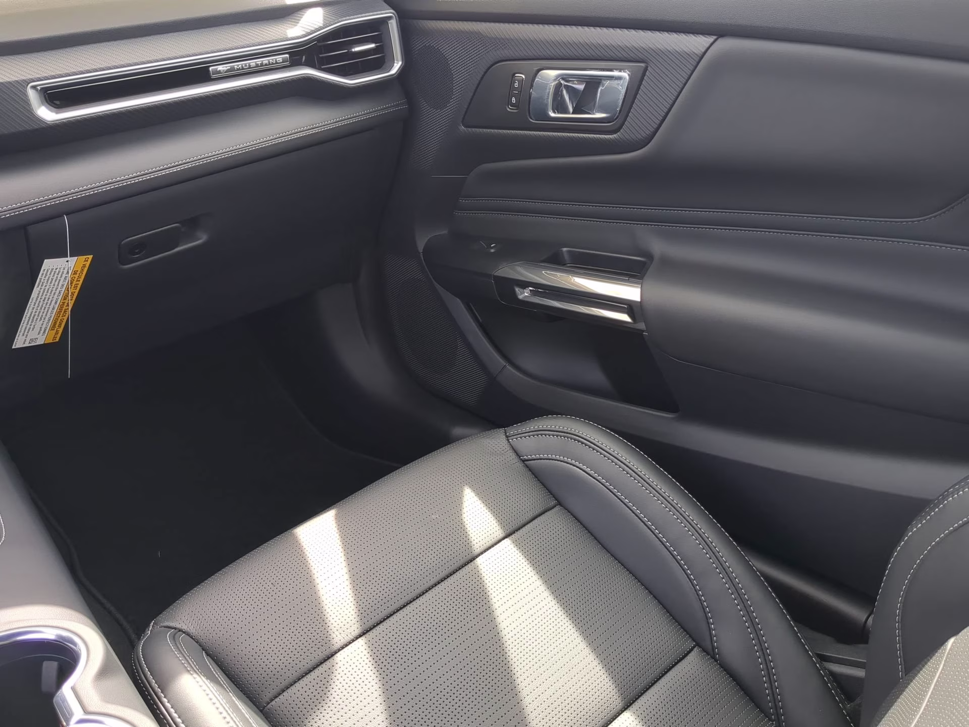 2025 Iconic Silver Metallic Ford Mustang EcoBoost Premium RWD Coupe
