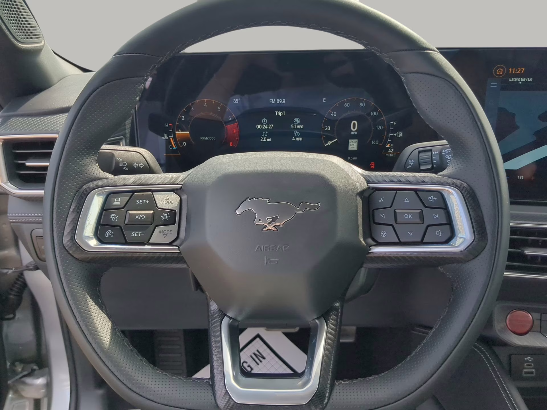 2025 Iconic Silver Metallic Ford Mustang EcoBoost Premium RWD Coupe