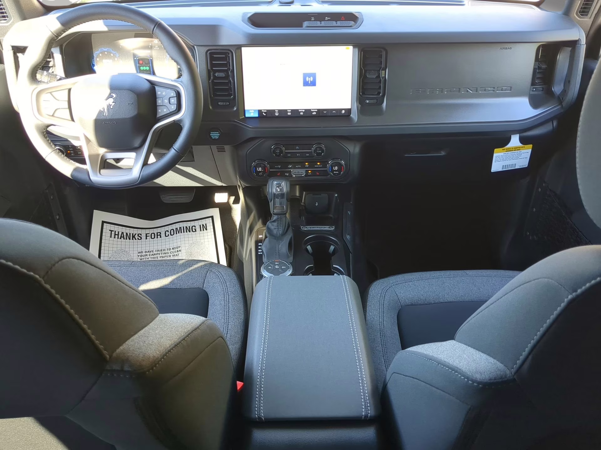 2025 Carbonized Gray Metallic Ford Bronco Big Bend 4X4 Convertible