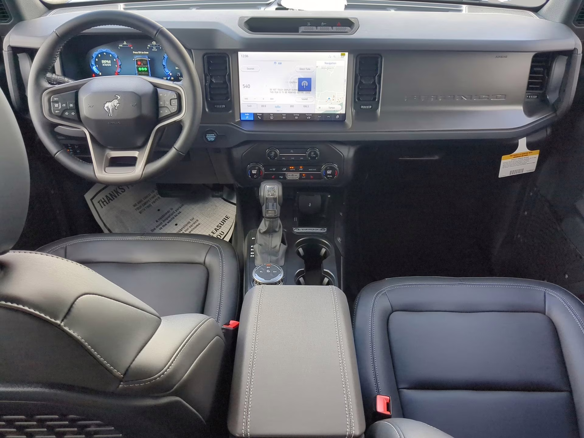 2025 Velocity Blue Metallic Ford Bronco Big Bend 4X4 Convertible