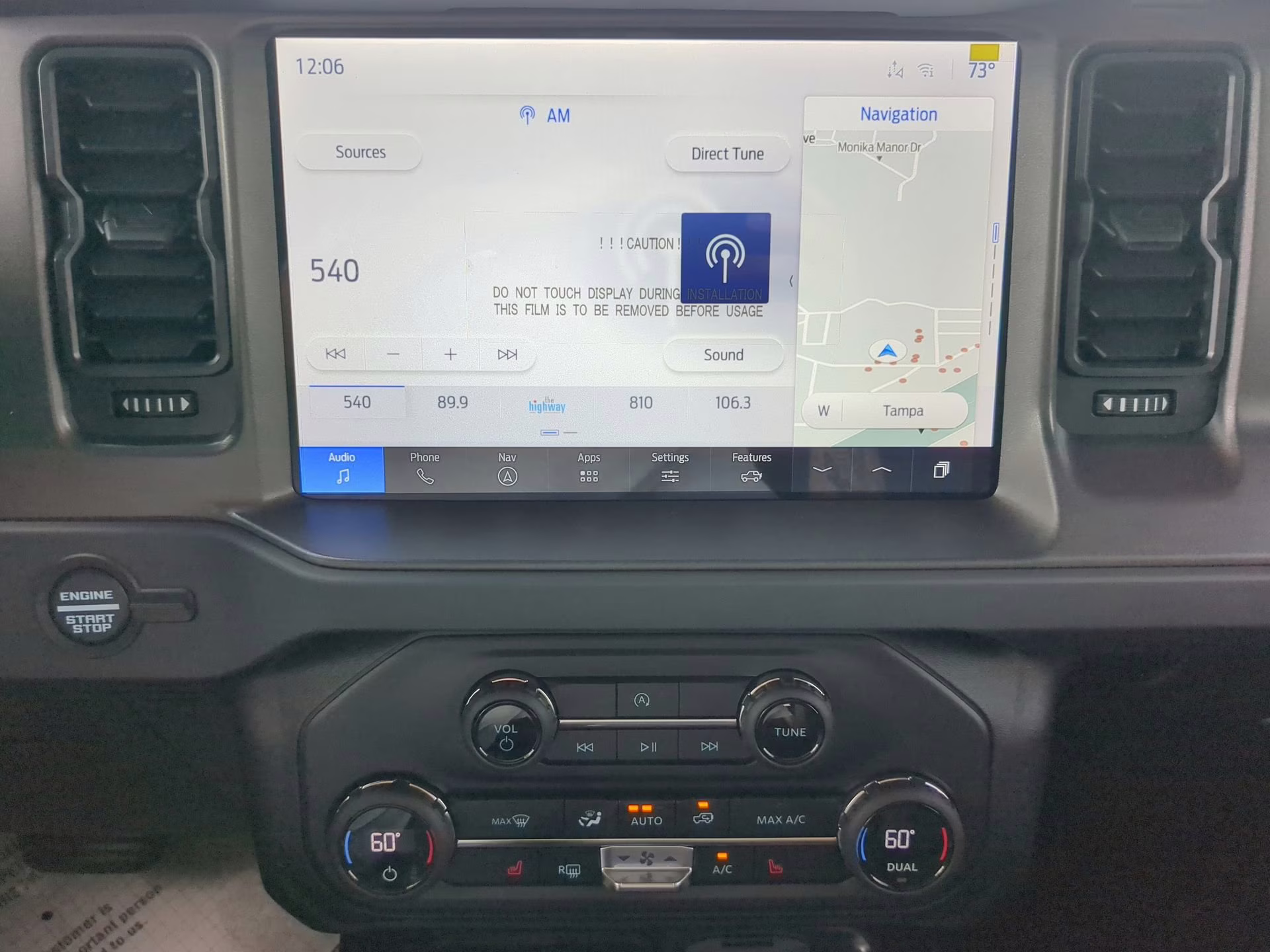 2025 Velocity Blue Metallic Ford Bronco Big Bend 4X4 Convertible