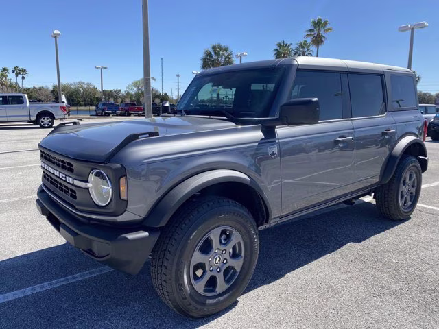 2025 Carbonized Gray Metallic Ford Bronco Big Bend 4X4 Convertible