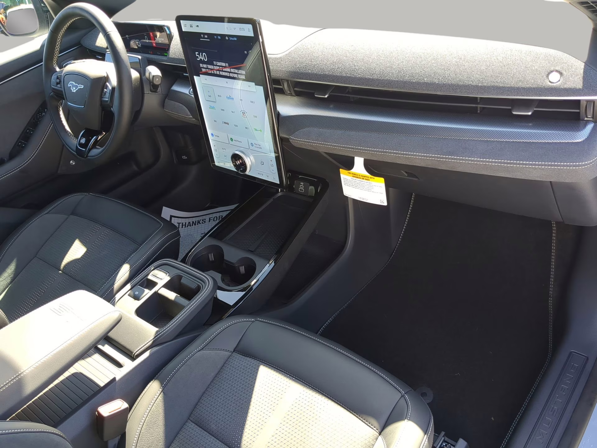 2025 Glacier Gray Metallic Tricoat Ford Mustang Mach-E GT AWD SUV