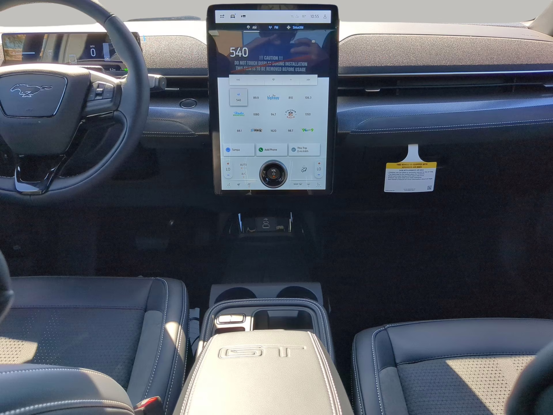 2025 Glacier Gray Metallic Tricoat Ford Mustang Mach-E GT AWD SUV