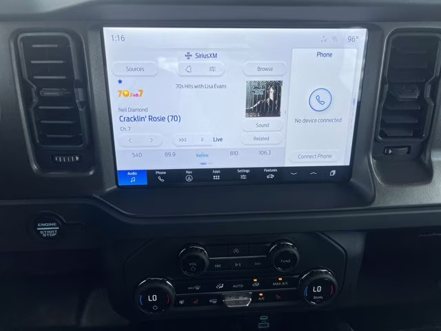 2025 Velocity Blue Metallic Ford Bronco Badlands 4X4 Convertible