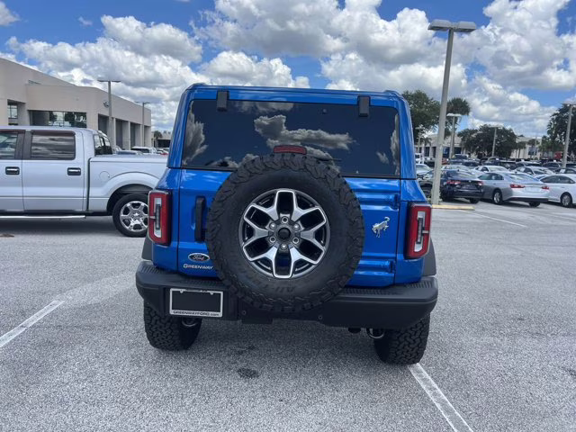 2025 Velocity Blue Metallic Ford Bronco Badlands 4X4 Convertible