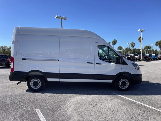2026 Oxford White Ford Transit Cargo Van Base RWD Van