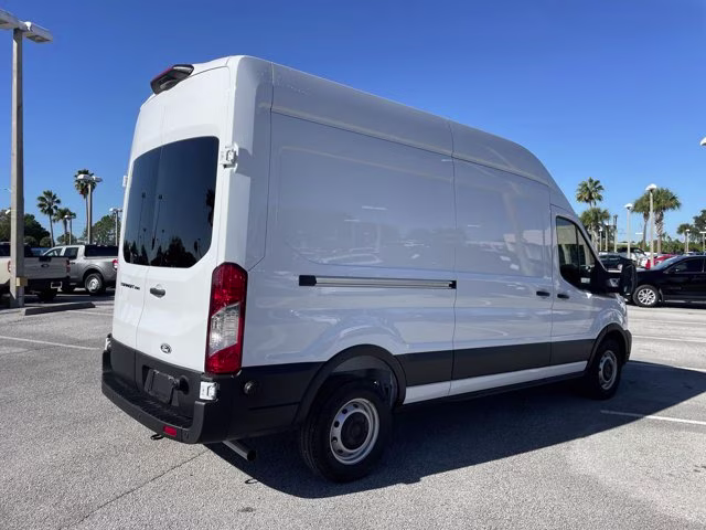 2026 Oxford White Ford Transit Cargo Van Base RWD Van