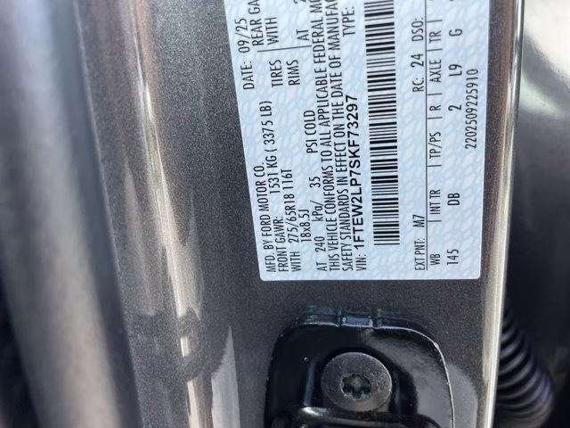 2025 Carbonized Gray Metallic Ford F-150 STX 4X4 Truck