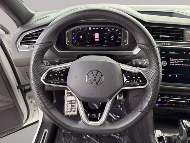 2022 White Pearl Volkswagen Tiguan 2.0T SEL R-Line AWD SUV